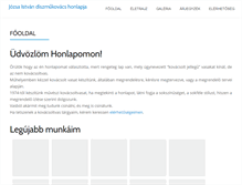 Tablet Screenshot of jozsaistvan.hu